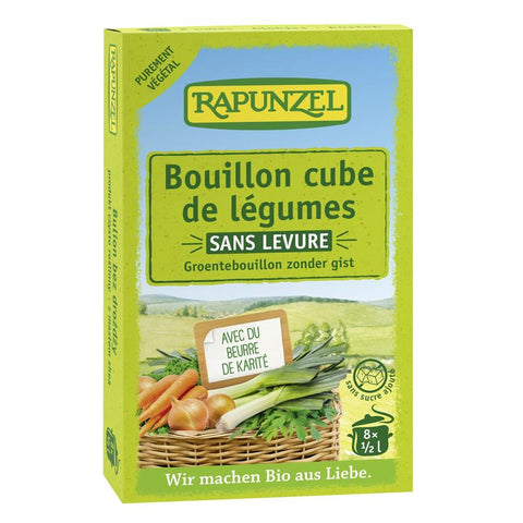 RAPUNZEL Bouillon légumes sans levure 8x