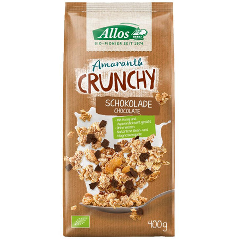 ALLOS Crunchy chocolat noir 400g