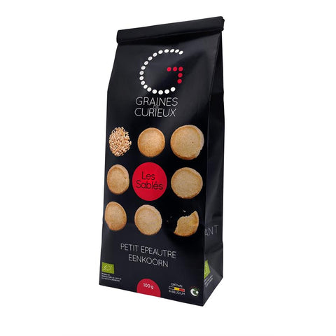 GRAINES CURIEUX Sablé petit épeautr 100g