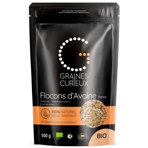 GRAINES CURIEUX Flocons avoine fin 500g