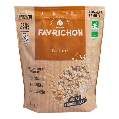 FAVRICHON Crunchy muesli sans gluten 1kg