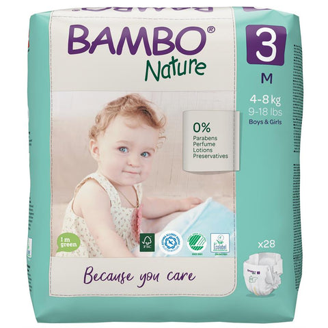 BAMBO Couches midi 3 (4-8kg) 52pcs