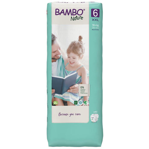 BAMBO Couches XL 6 (16+kg) 40pcs