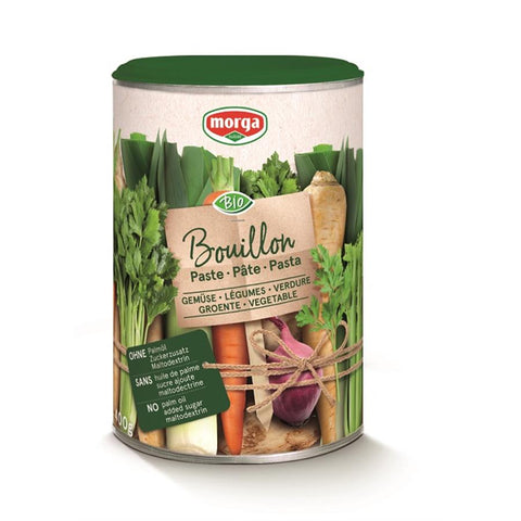 MORGA Bouillon légumes pâte go clean400g
