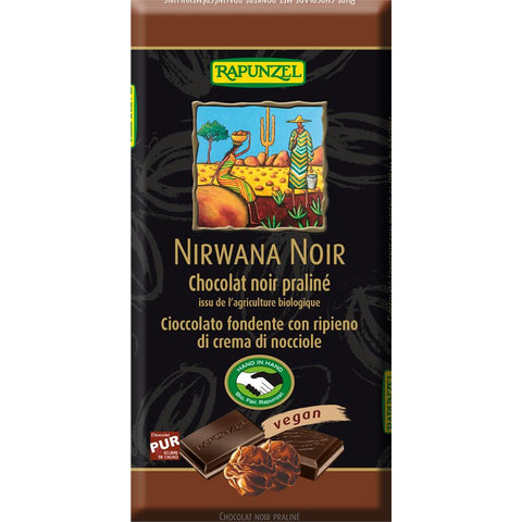 RAPUNZEL Chocolat nirwana noir 100g