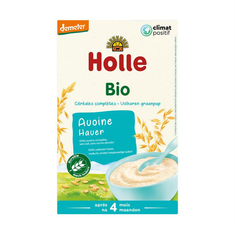 HOLLE Bouillie flocons d'avoine >4m 250g