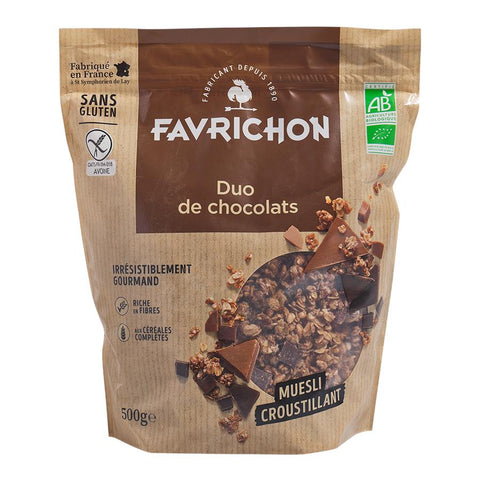 FAVRICHON Muesli duo de chocolats 500g