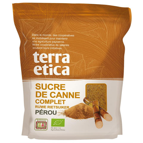 TERRA ETICA Sucre Complet poudre 500g