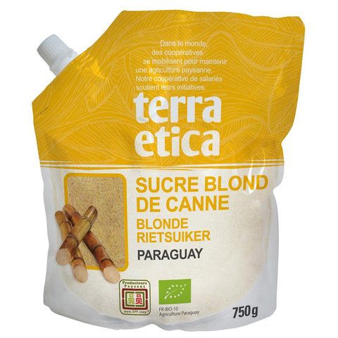 TERRA ETICA Sucre blond en poudre 750g