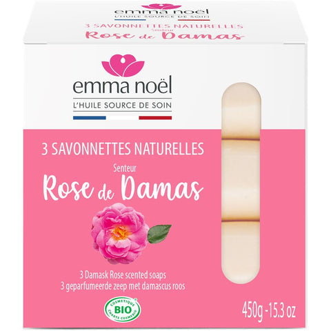 EMMA NOËL Savon rose Damas 150g