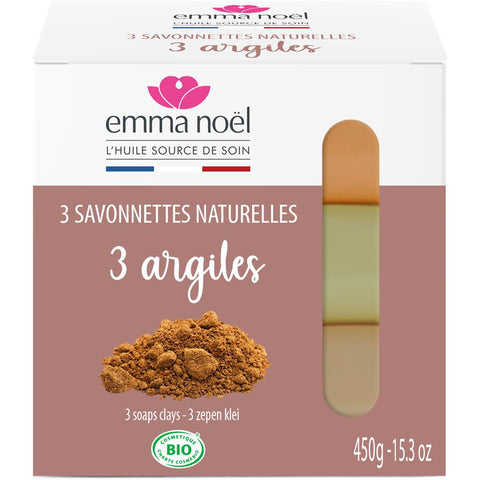 EMMA NOËL Savon à l'argile  150g