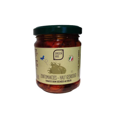 GreenAge Tomates semi-séchées huile 190g