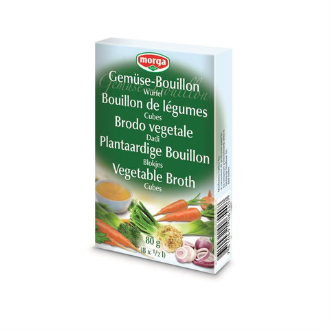 MORGA Cubes bouillon légum. sel 8pc