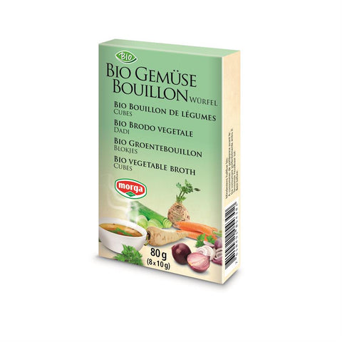 MORGA Extrait de légumes cubes 8pcs