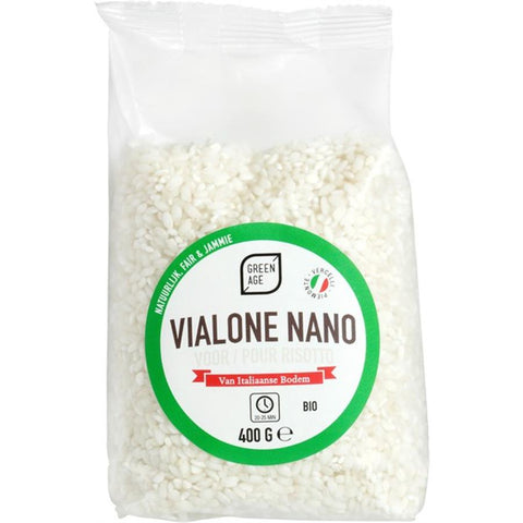 GreenAge Riz pour risotto Vialone 400g