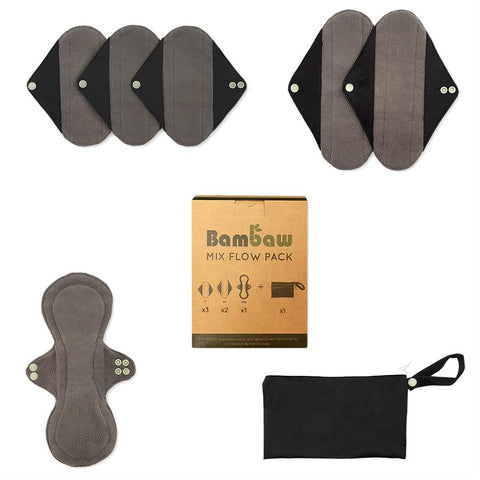 BAMBAW Set de 6 serviettes