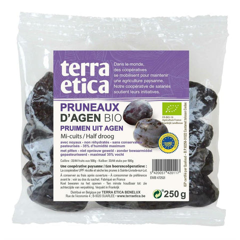 TERRA ETICA Pruneaux d'Agen 250g