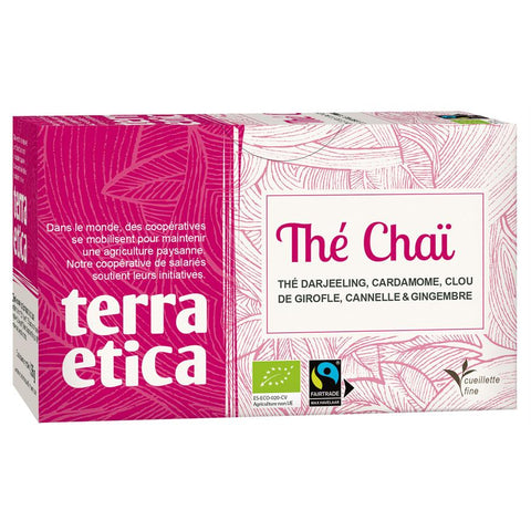 TERRA ETICA Thé d'Inde aux Epices 20 inf