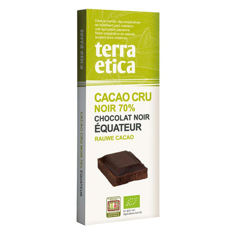 TERRA ETICA Choc. Noir 70% 80g