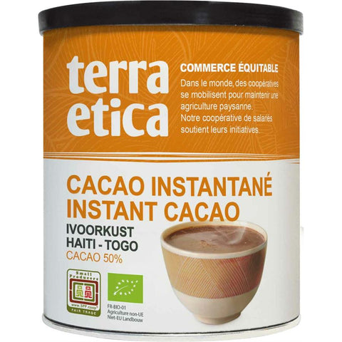 TERRA ETICA Cacao instant poudre 425g