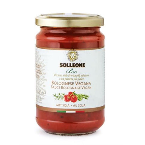 SOLL Sauce bolognese vegan au soja 340g