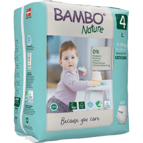 BAMBO Couches maxi 4 (7-12kg) p 20pcs