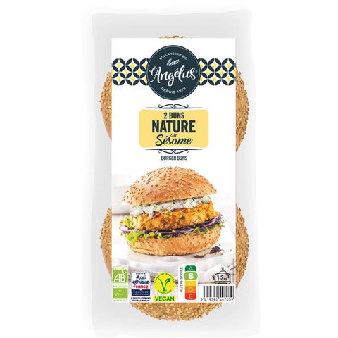 LANGELUS Pain buns burger au sésame 150g