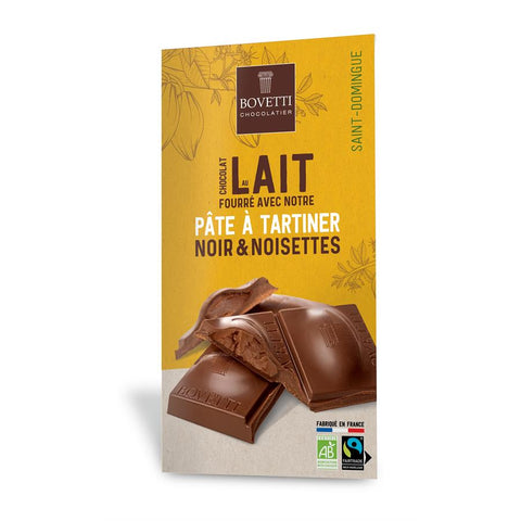 BOVETTI Chocolat lait tablette 100g