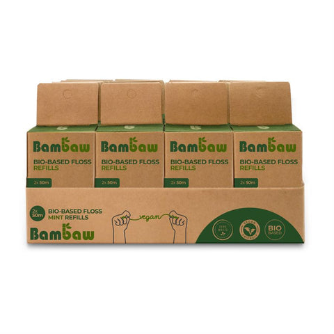 BAMBAW Fil dentaire en PLA 2X50m