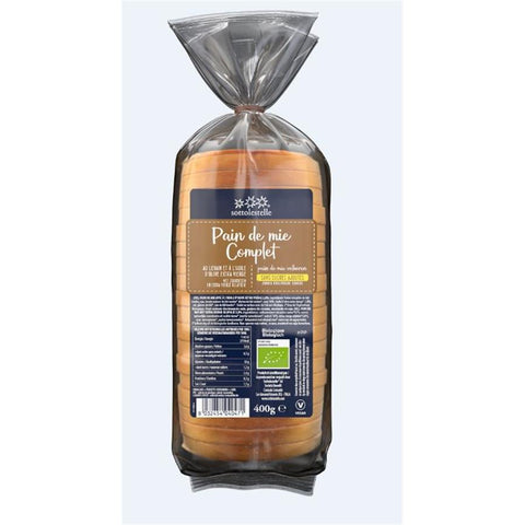 SOTTOSTEL Pain de mie complet 400g
