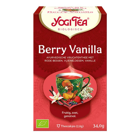 YOGI Fruits rouges vanille 34g