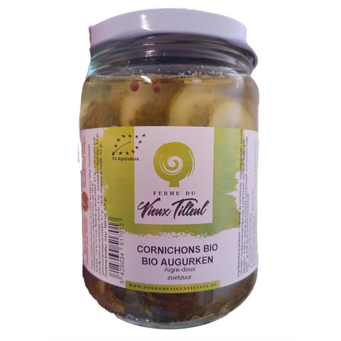 FERMETILLE Cornichons tranché bocal 300g