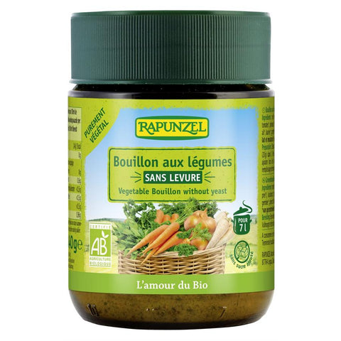 RAPUNZEL Bouillon lég sans levure 140g