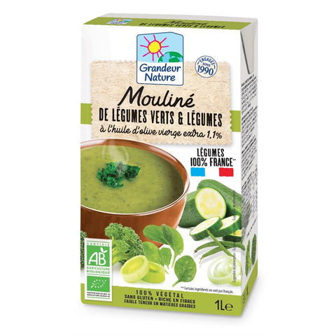 GRAN Mouliné de légumes verts 1l